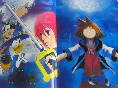 Kingdom Hearts Shiro Amano Art Works Square Disney Book  