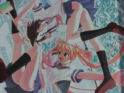 Negima Party Book Negipa 10 Kaede Fuka Fumika w/poster  