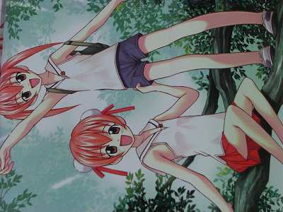 Negima Party Book Negipa 10 Kaede Fuka Fumika w/poster  