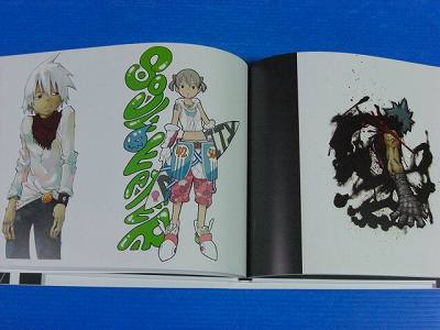 Soul Eater art book Atsushi Ohkubo with plastic case  