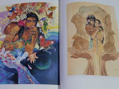 JAPAN Tomomi Kobayashi Art Works EMBU Romancing SaGa oop JAPAN Tomomi Kobayashi Art Works EMBU Romancing SaGa oop