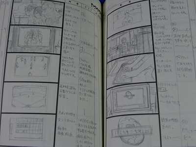 Summer Wars Ekonte Mamoru Hosoda continuity storyboard  