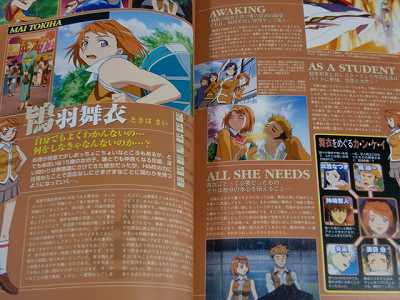 My HiME Destiny Princess data art book OOP RARE  