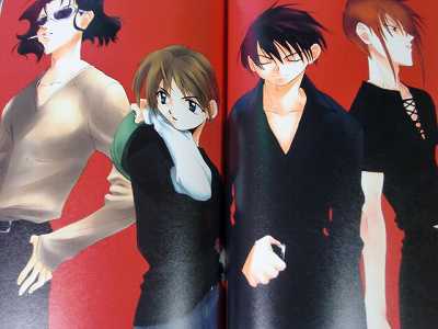 Weiss Kreuz AN ASSASSIN AND WHITE SHAMAN 1 art book oop  