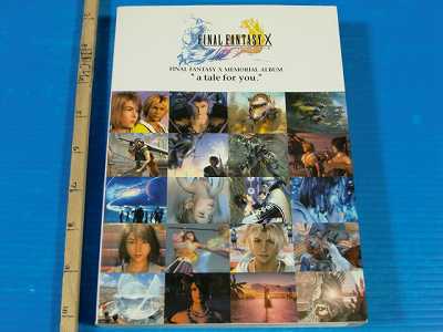 Final Fantasy X Memorial Album - 'A Tale for You' Book