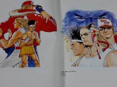 SNK characters all about illustrations … JAPAN SNK Characters 2 All About Illustrations art book OOP