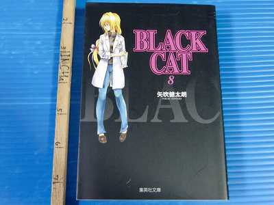JAPAN Kentaro Yabuki manga LOT: Black Cat vol.1~12 Complete