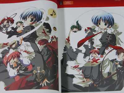 【未開封品】基4% SCA自 イラストレーションズ 2冊セットWORKS SCA-ji & Motoyon Illustrations: Works Kero-Q Art book set