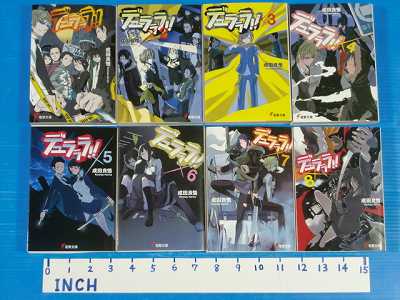 Durarara Novel 1~8 Set Ryohgo Narita Suzuhito Yasuda  