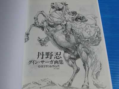 Shinobu Tanno Art book Guin Saga Illustrations  