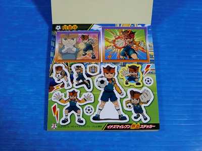 Inazuma Eleven Sticker book Nekketsu Sticker 2010 Japan  