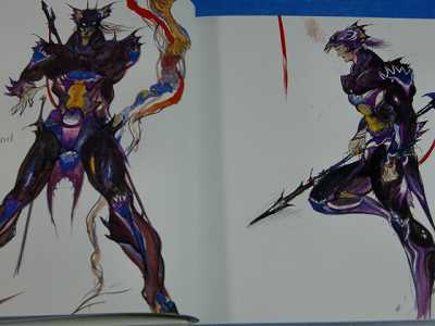 Final Fantasy Art book Yoshitaka Amano The Sky OOP 2001  