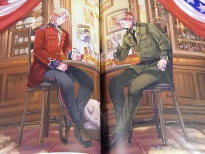 Hetalia Axis Powers Art book Arte Stella OOP 2011 japan  