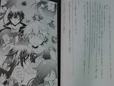 JAPAN Pandora Hearts novel Caucus race 2011 Japan book  