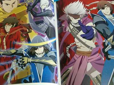 Sengoku Basara TV Animation Official Illustrations 2011  