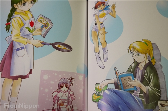 Kinetic Girls Artbook by Keiji Gotoh - Includes Gate Keepers