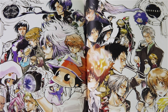 Akira Amano - Reborn Official Visual Book Reborn Colore Art
