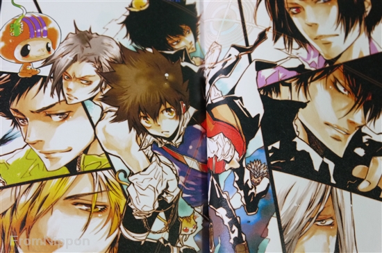 Akira Amano - Reborn Official Visual Book Reborn Colore Art