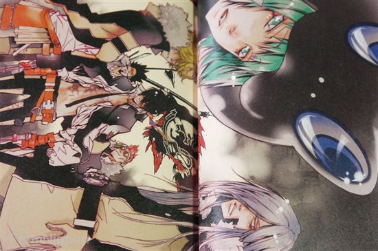 Akira Amano - Reborn Official Visual Book Reborn Colore Art