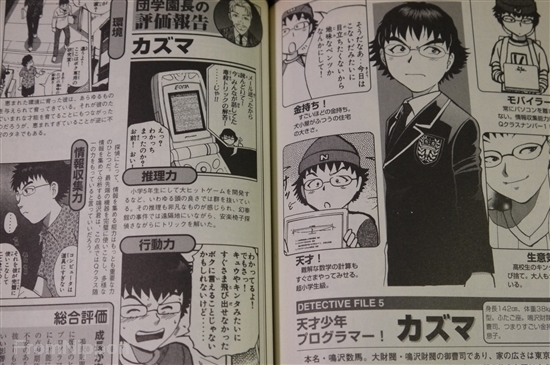 Guide Book JAPAN Detective School Q// Tantei Gakuen Kyuu Mystery Note