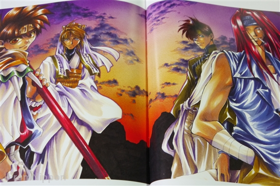 JAPAN Kazuya Minekura Art Book : Backgammon #1 (Saiyuki,Wild
