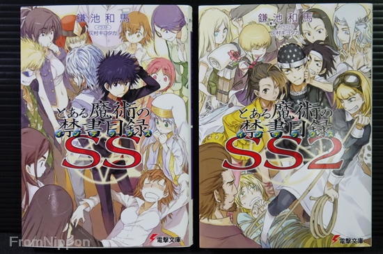 Japan Novel A Certain Magical Index Toaru Majutsu No Index Ss 1 2 Set Ebay