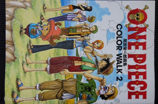 JAPAN Eiichiro Oda Art Book: One Piece Color walk #2 | eBay