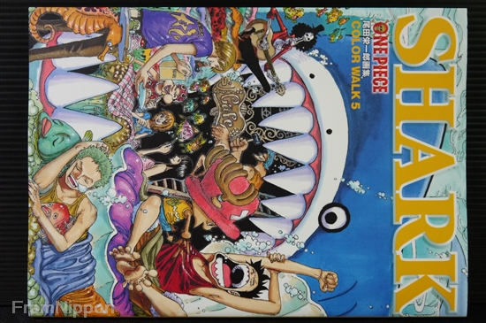 Japan One Piece Art Book Eiichiro Oda Color Walk 5 Shark Ebay