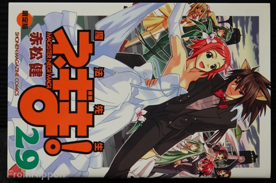 Negima JAPAN Ken Akamatsu manga Magister Negi Magi vol.29 Limited edition