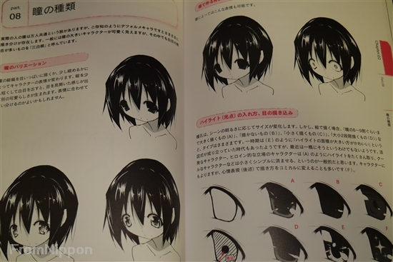 JAPAN Textbook for manga series 2 Moe Chara no Jouzu na Kakikata