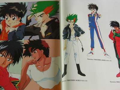 インドミティーラ画Ｂ JAPAN Sunrise Art Book Series (1) Future GPX Cyber Formula
