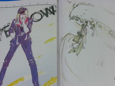 Yoshitaka Amano Art book Imagine Time Bokan,Gatchaman  